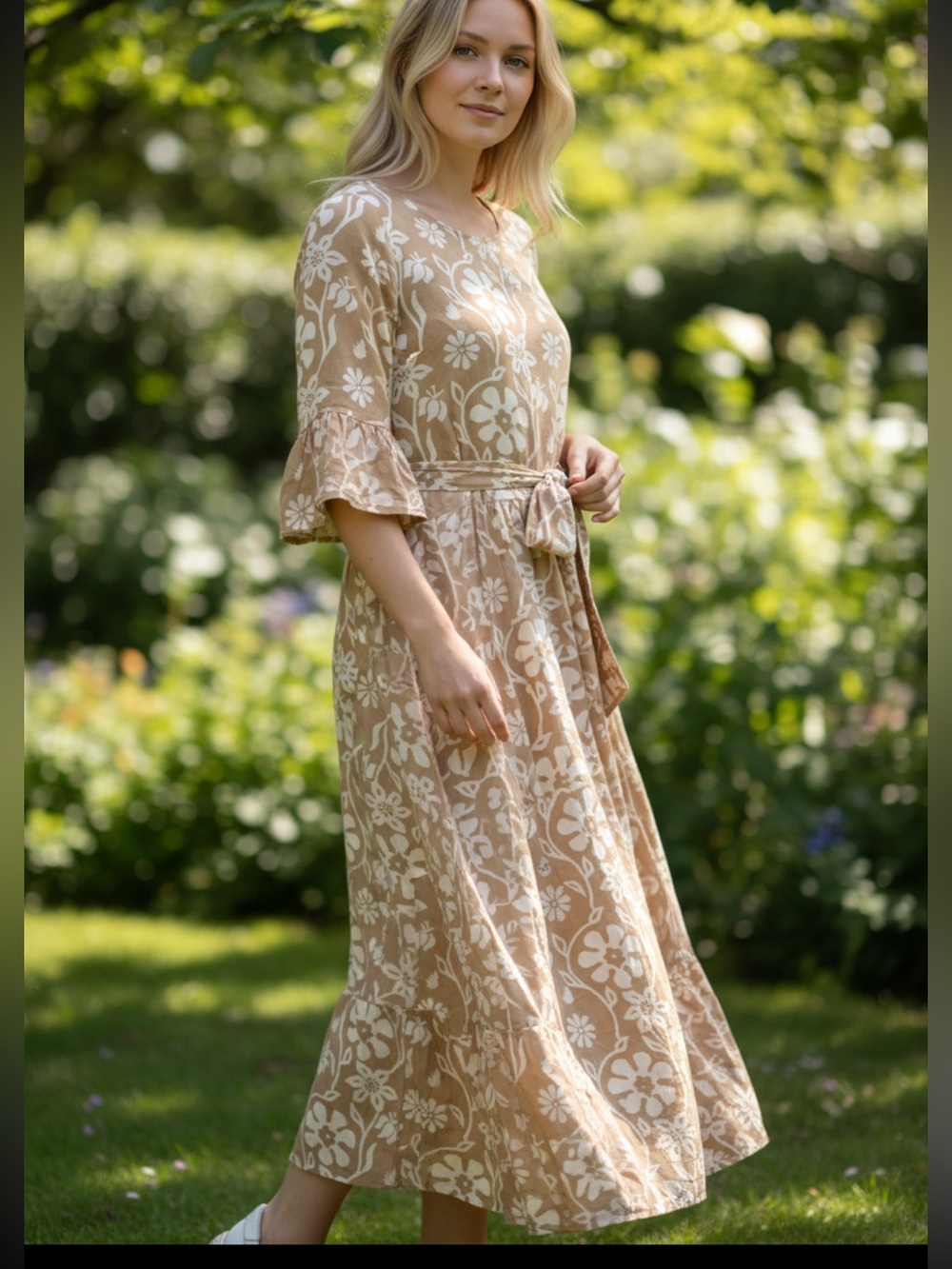 Natalie Martin Mesa Silk Maxi Dress XS